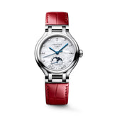 Longines Prima Luna Automatic Moon Phase Women's 34mm Watch L8.126.4.87.2