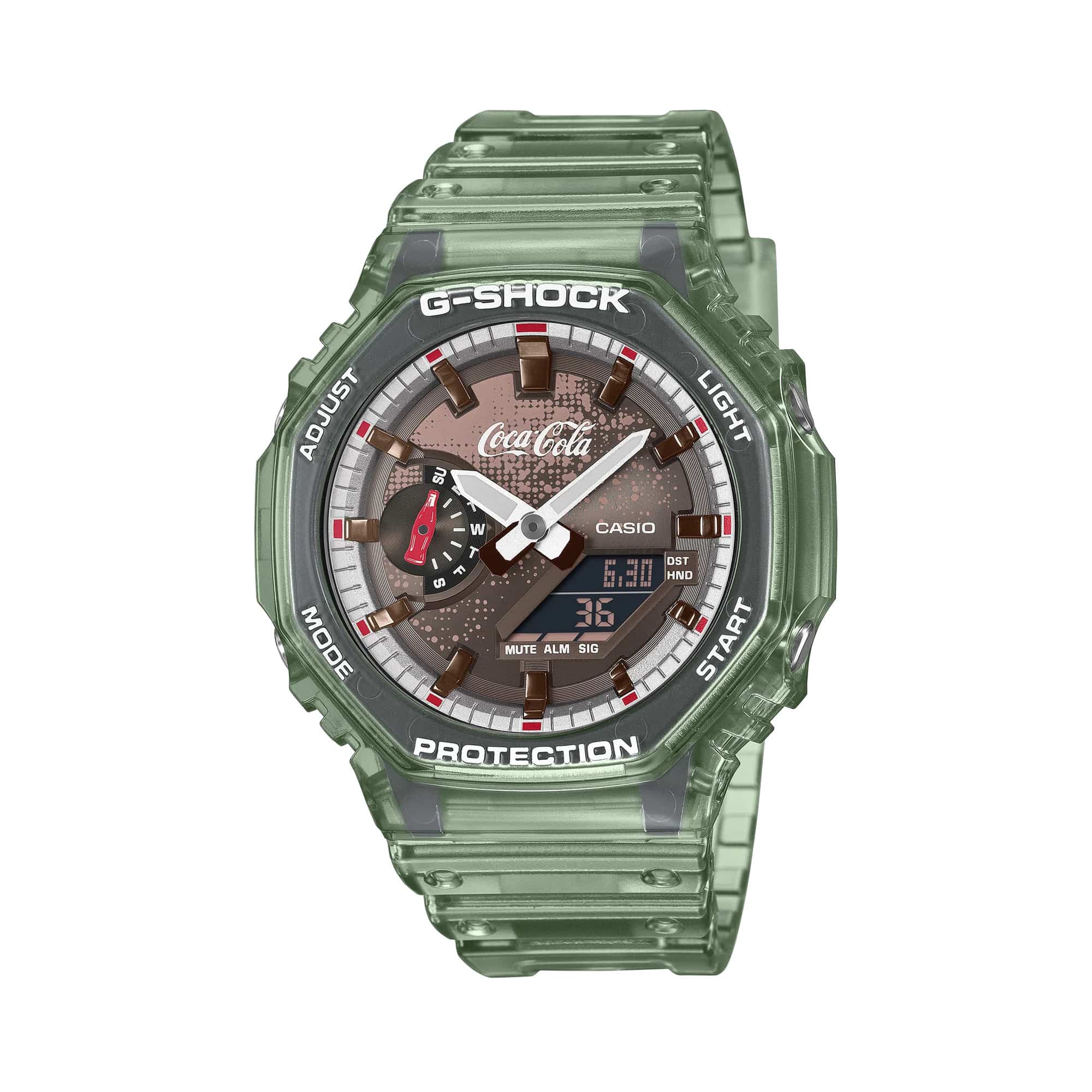 Casio G-SHOCK Analogue Digital 45.40mm Watch GA2100CC-3A