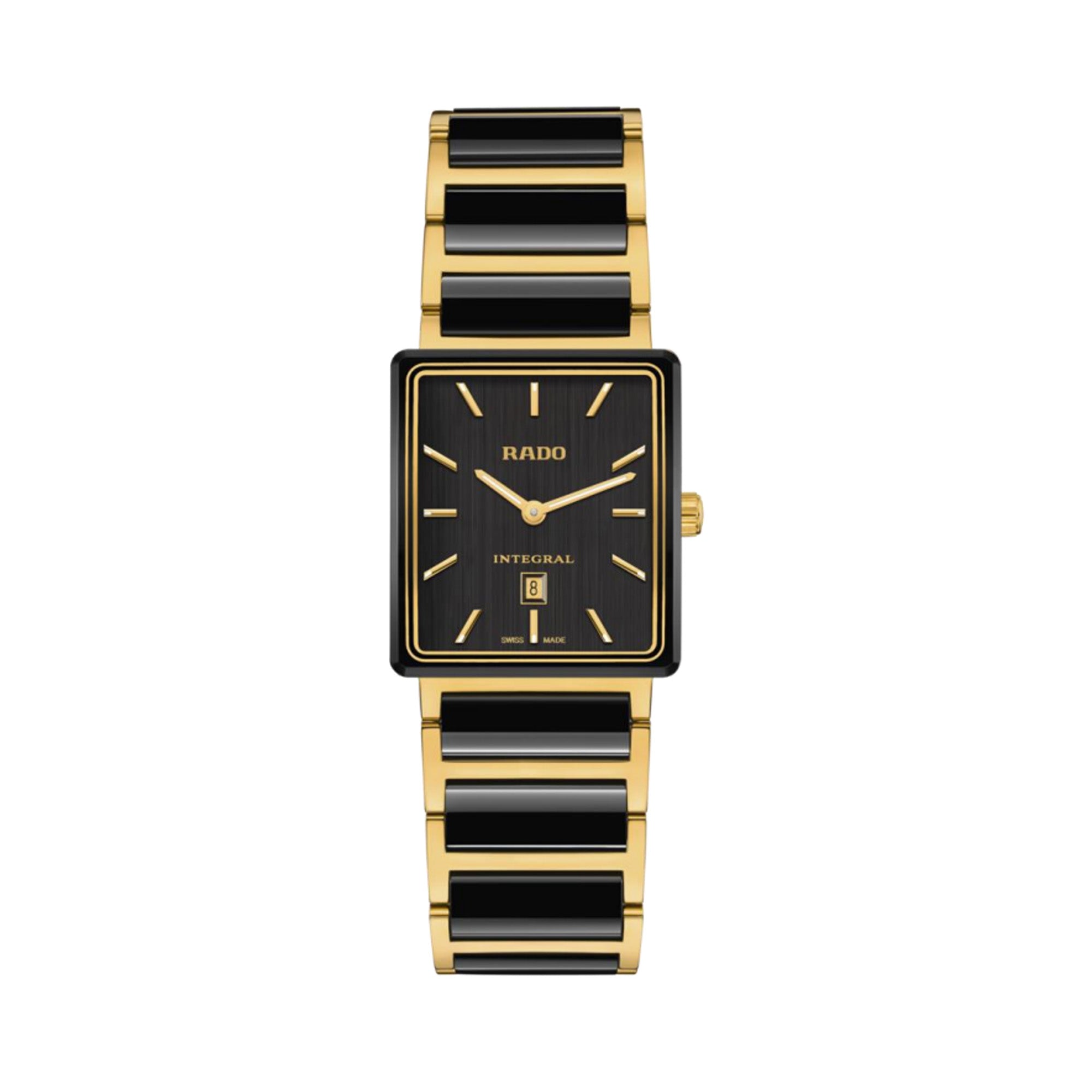 Rado Black and Gold Quartz 28mm Watch 