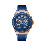 Guess Men's 46mm Rose Gold PVD Quartz Watch GW0425G3