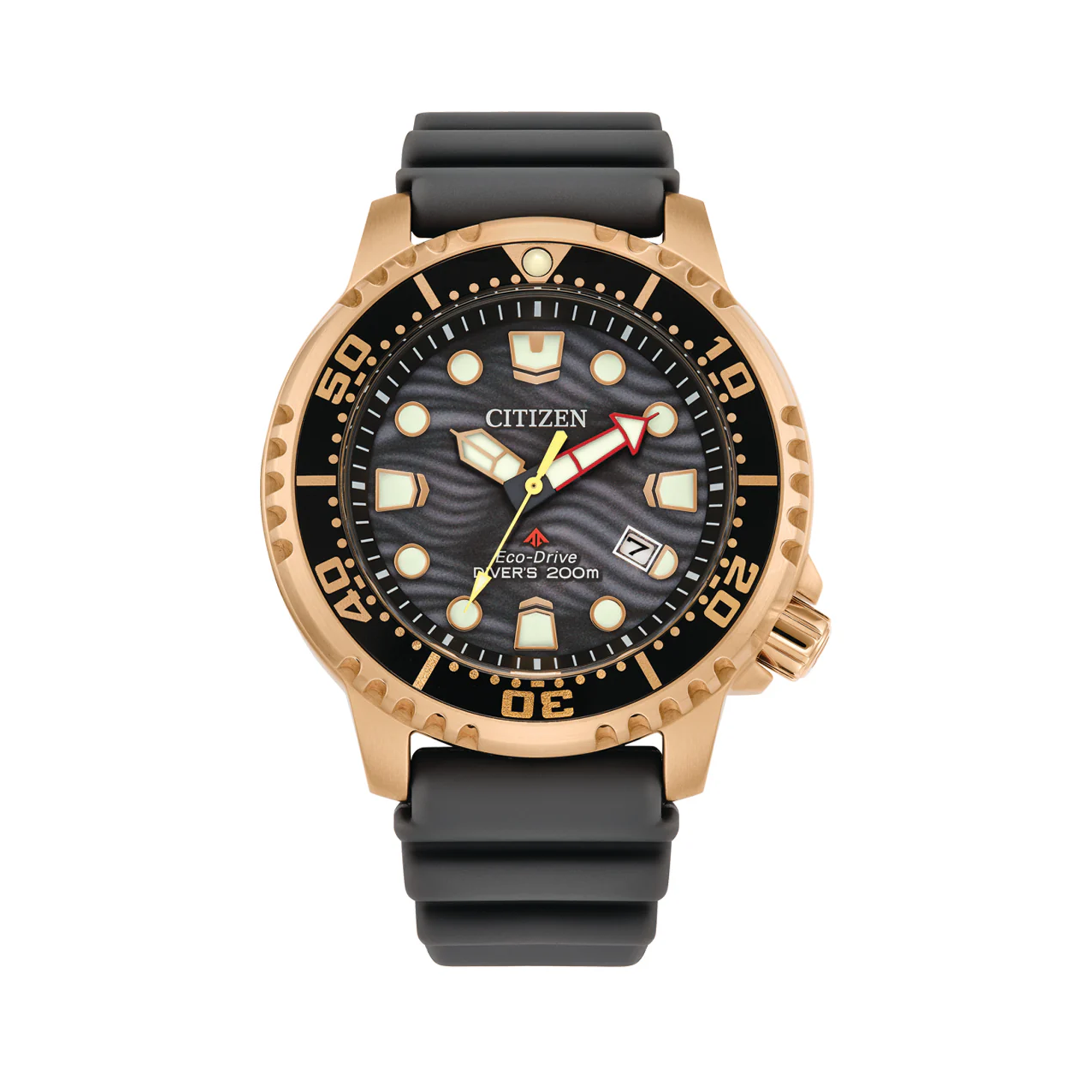 Citizen Men's 44mm Black Eco Drive Watch BN0163-00H