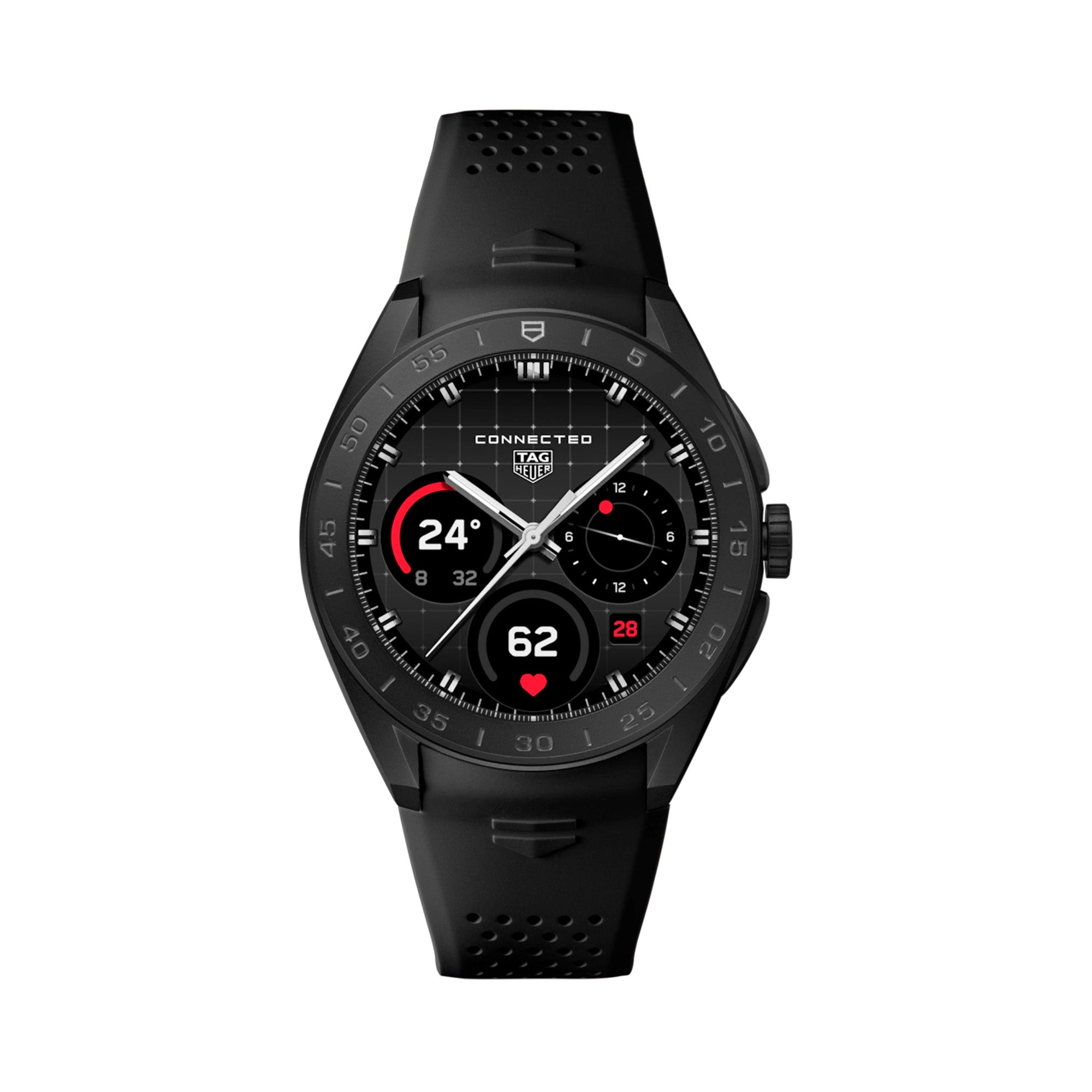 TAG HEUER CONNECTED CALIBRE E5 45MM WATCH SBT8A80.BT6293