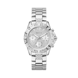Guess Men's 40mm Sterling Silver Quartz Watch GW0771L1
