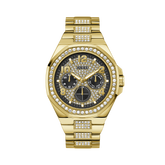 Guess Men's 46mm Gold PVD Quartz Watch GW0785G2