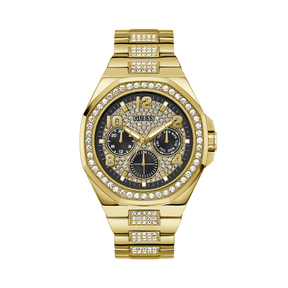 Guess Men's 46mm Gold PVD Quartz Watch GW0785G2