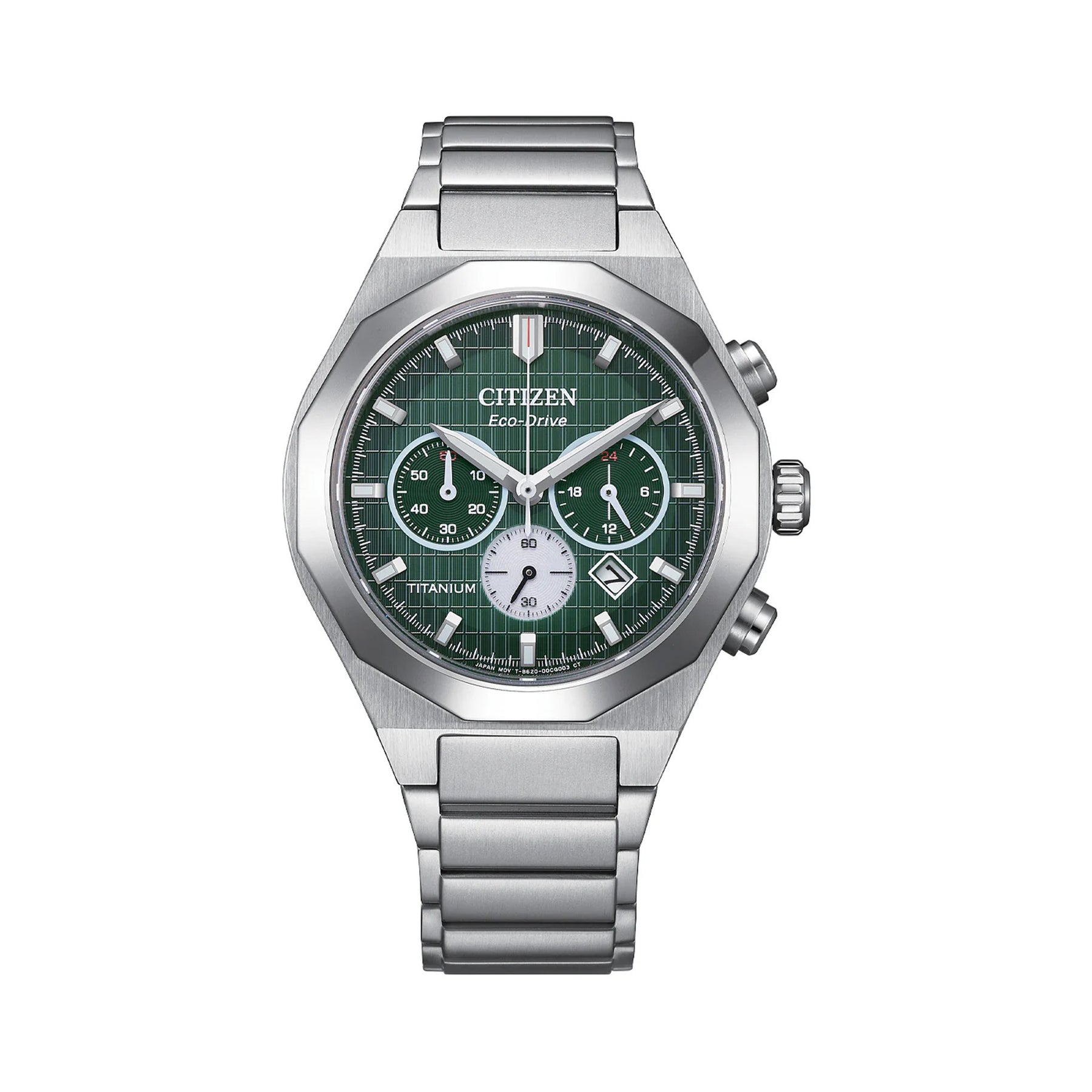 Citizen Zenshin Eco Drive Chronograph Men's 41mm Watch CA4691-59X