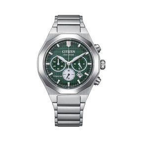 Citizen Zenshin Eco Drive Chronograph Men's 41mm Watch CA4691-59X