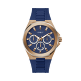 Guess Men's 46mm Rose PVD Quartz Watch GW0799G2