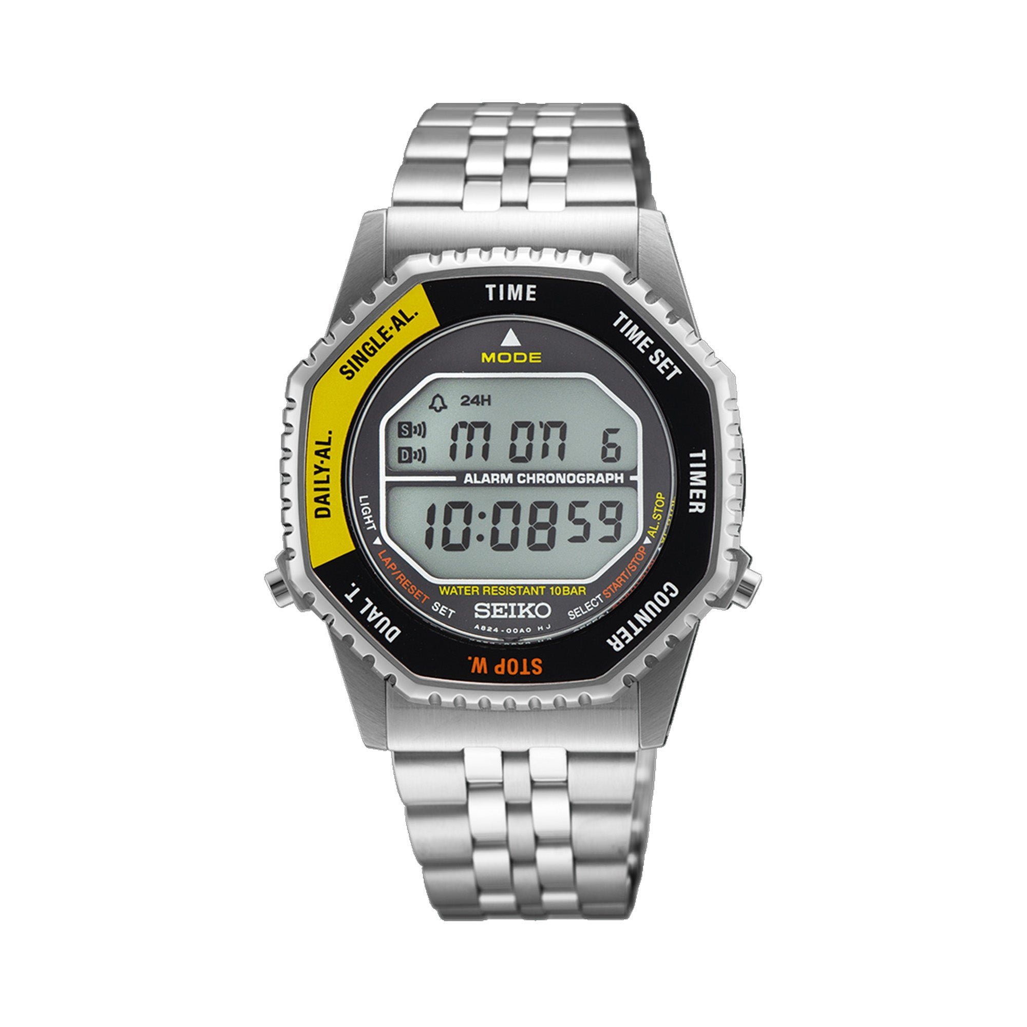 Seiko Rotocall Digital 37mm Watch SMGG17P