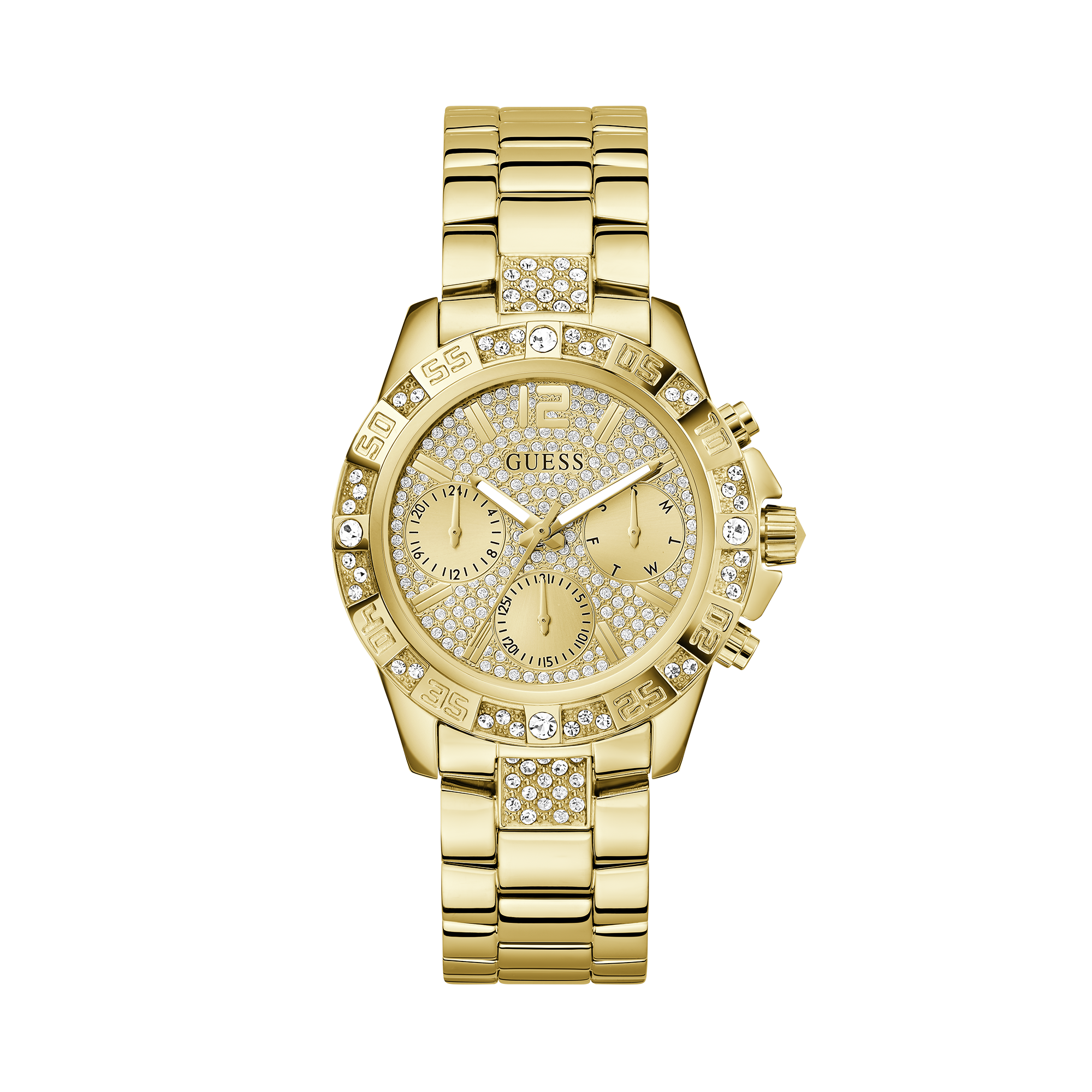 Guess Men's 40mm Gold PVD Quartz Watch GW0771L2