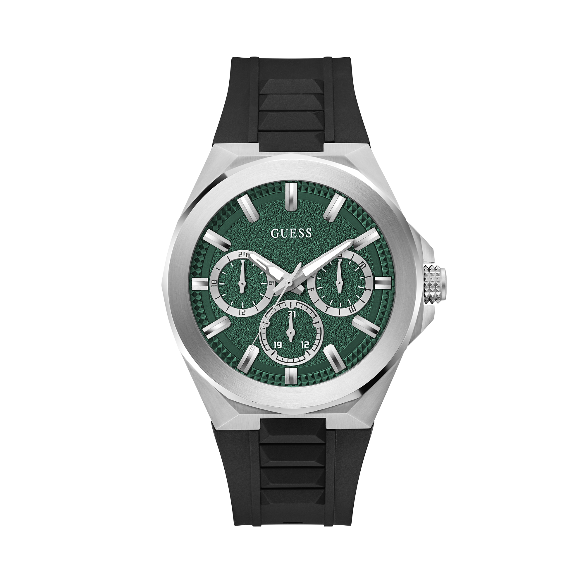 Guess Men's 46mm Stainless Steel Quartz Watch GW0799G3