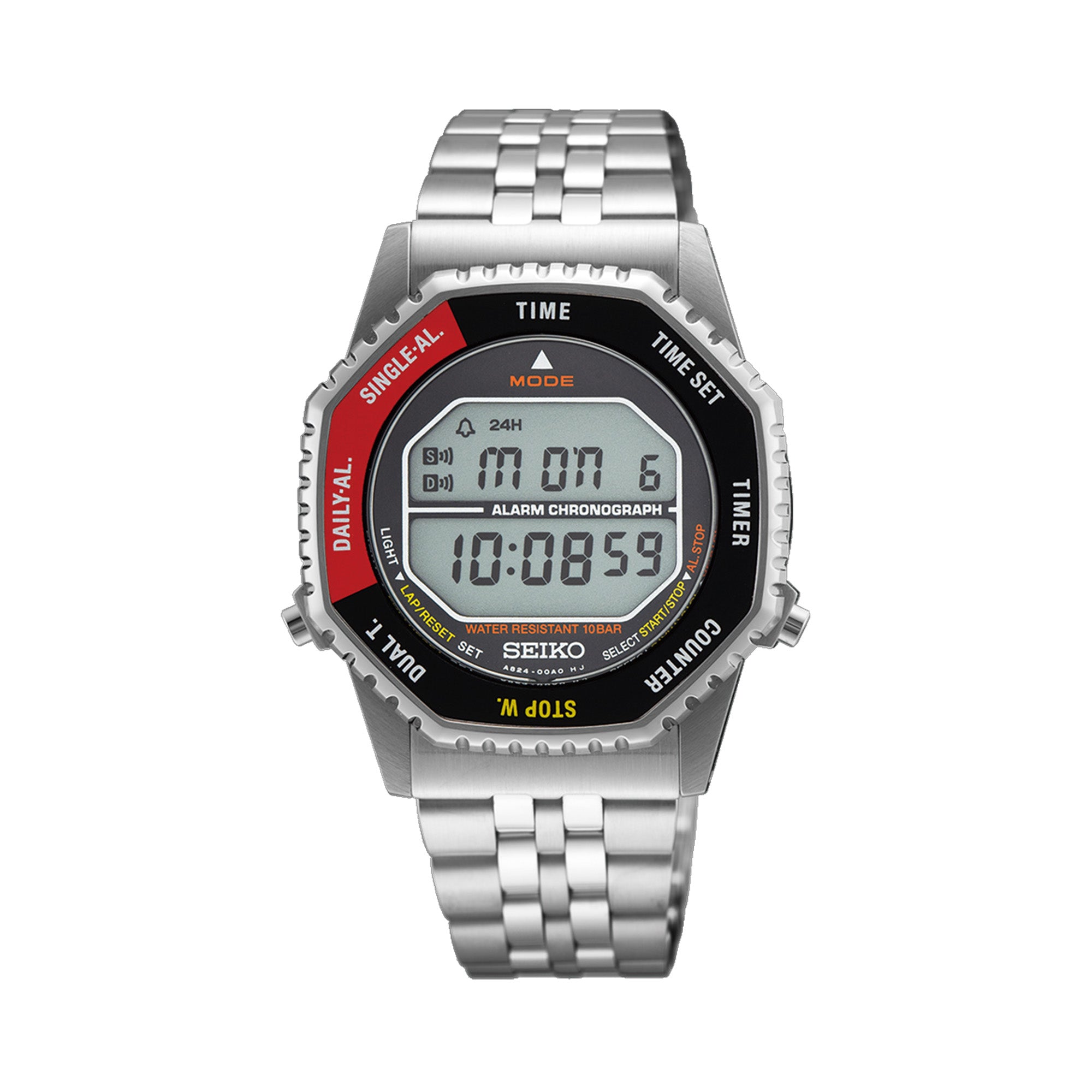 Seiko Rotocall Digital 37mm Watch SMGG19P