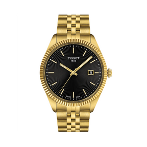 Tissot Ballade Men's Gold PVD Quartz Watch T156.410.33.051.00