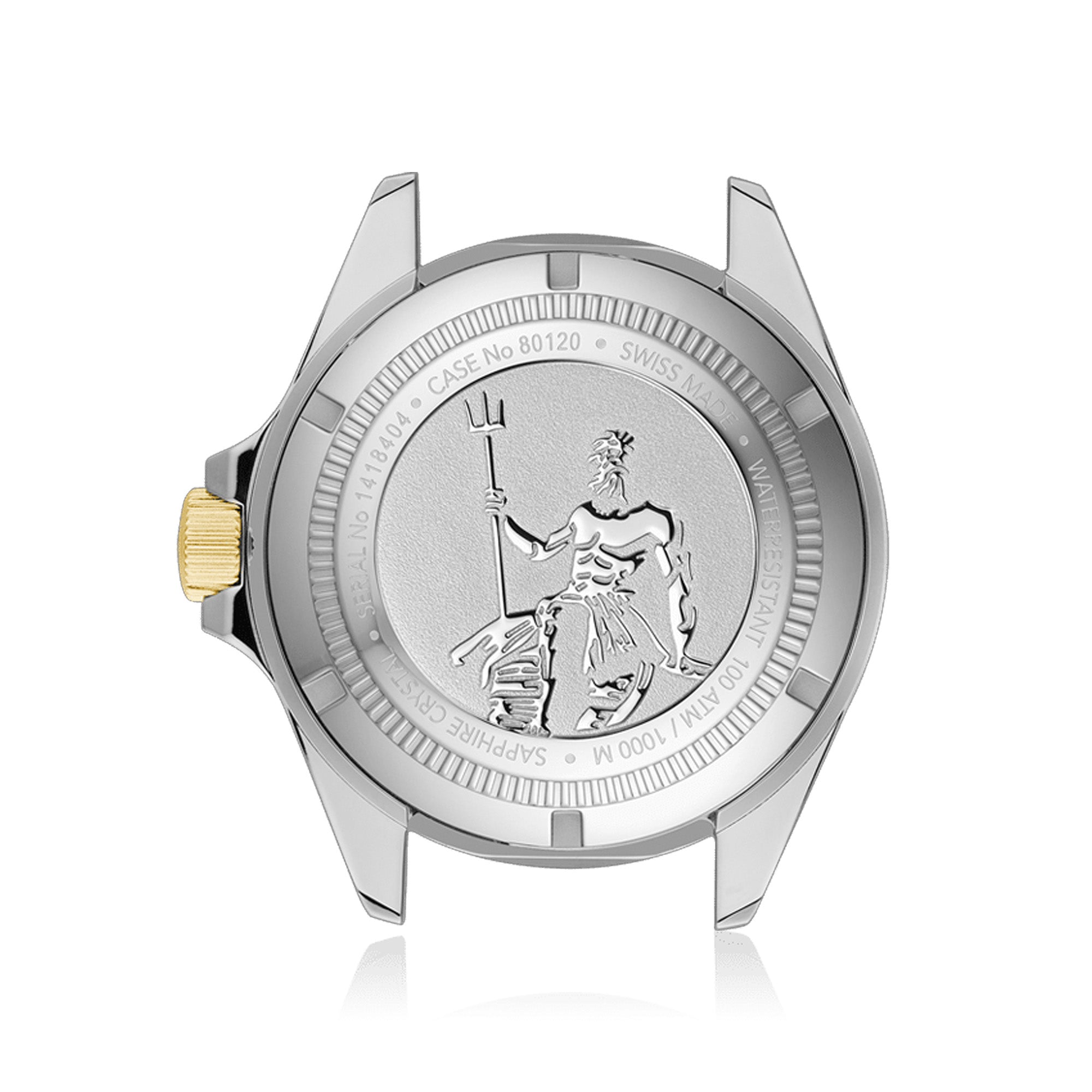 Edox Neptunian Automatic Men's 44mm Watch 80120357JMNID