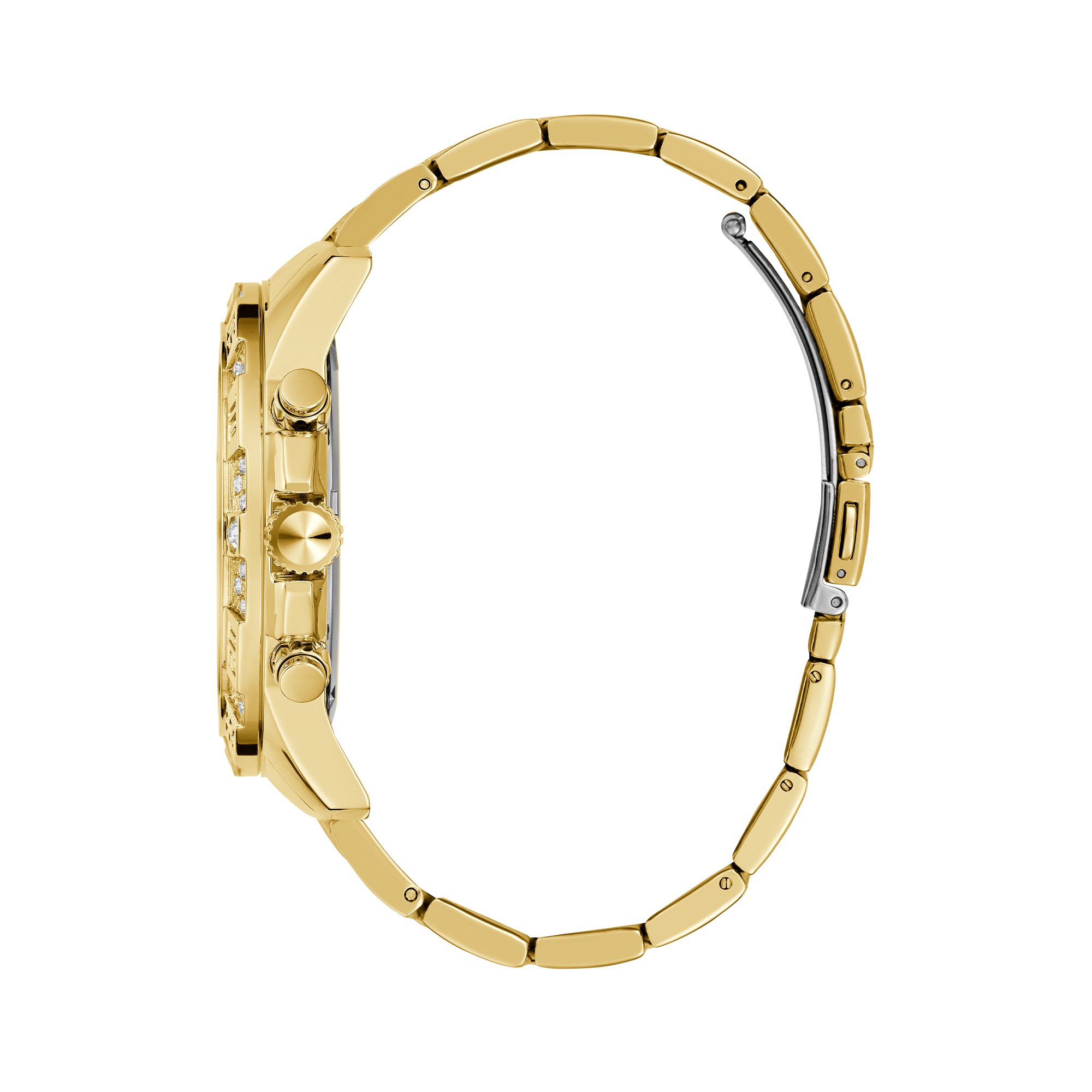 Guess Men's 48mm Gold PVD Quartz Watch GW0796G2