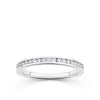 Everlasting 0.25ct TW Lab-Grown Diamond Channel Set Wedding Band in 18ct White Gold