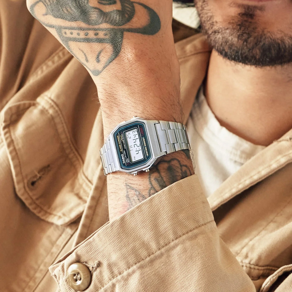 Casio Vintage Digital Watch A158WA-1A