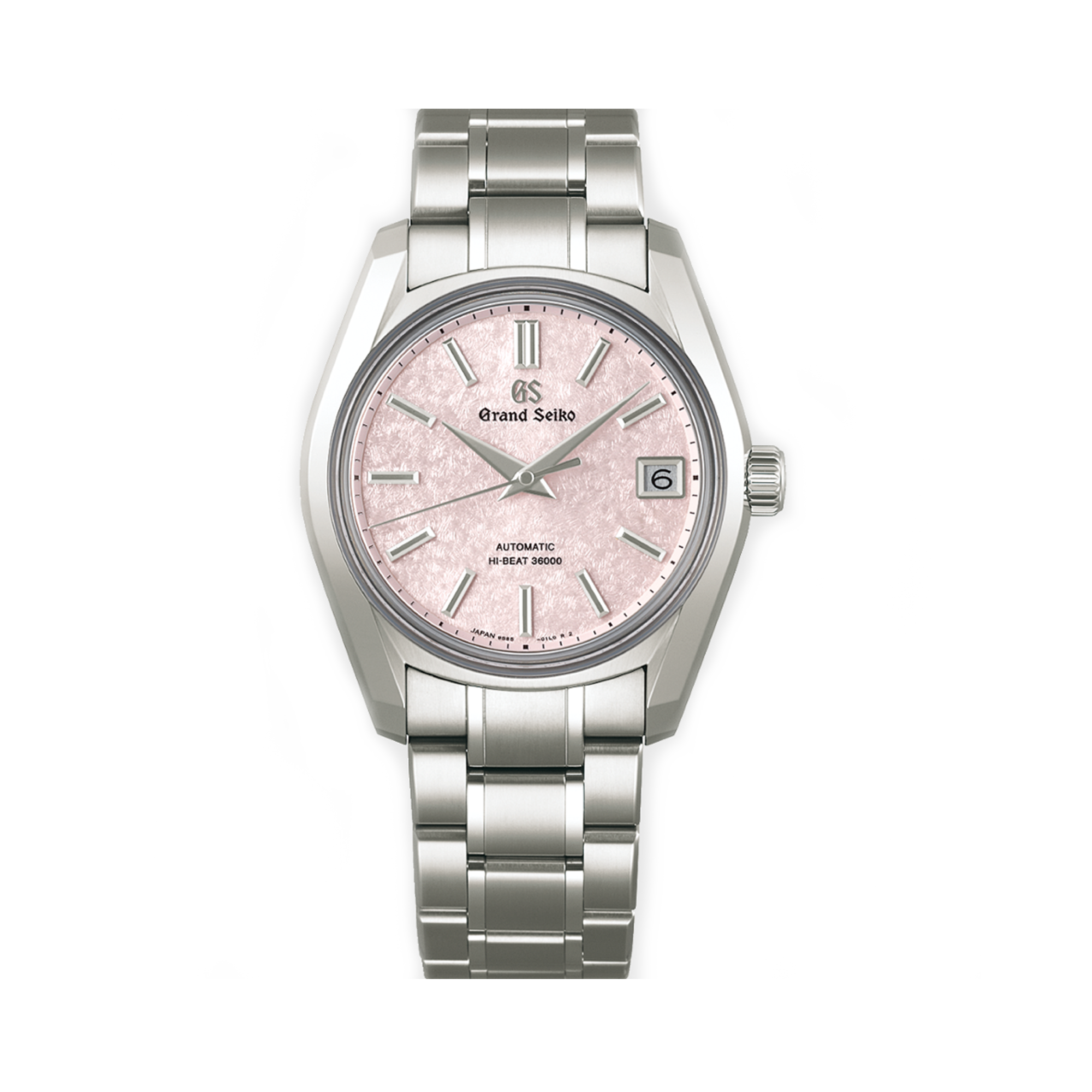 Grand Seiko Heritage Men's 38mm Titanium Hi Beat Mechanical Watch SBGH341