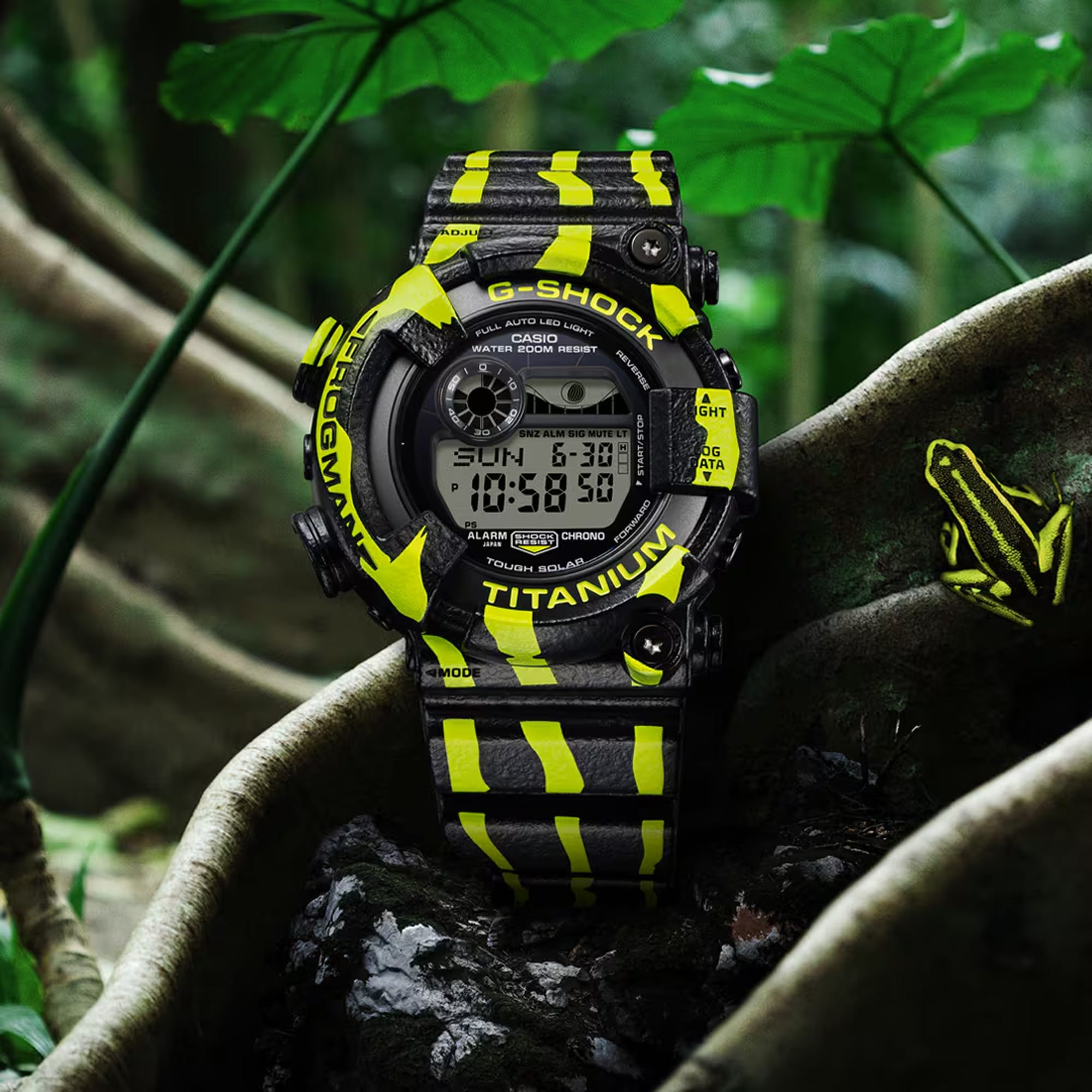 Casio G-SHOCK Master of G Frogman Digital Men's 50mm Watch