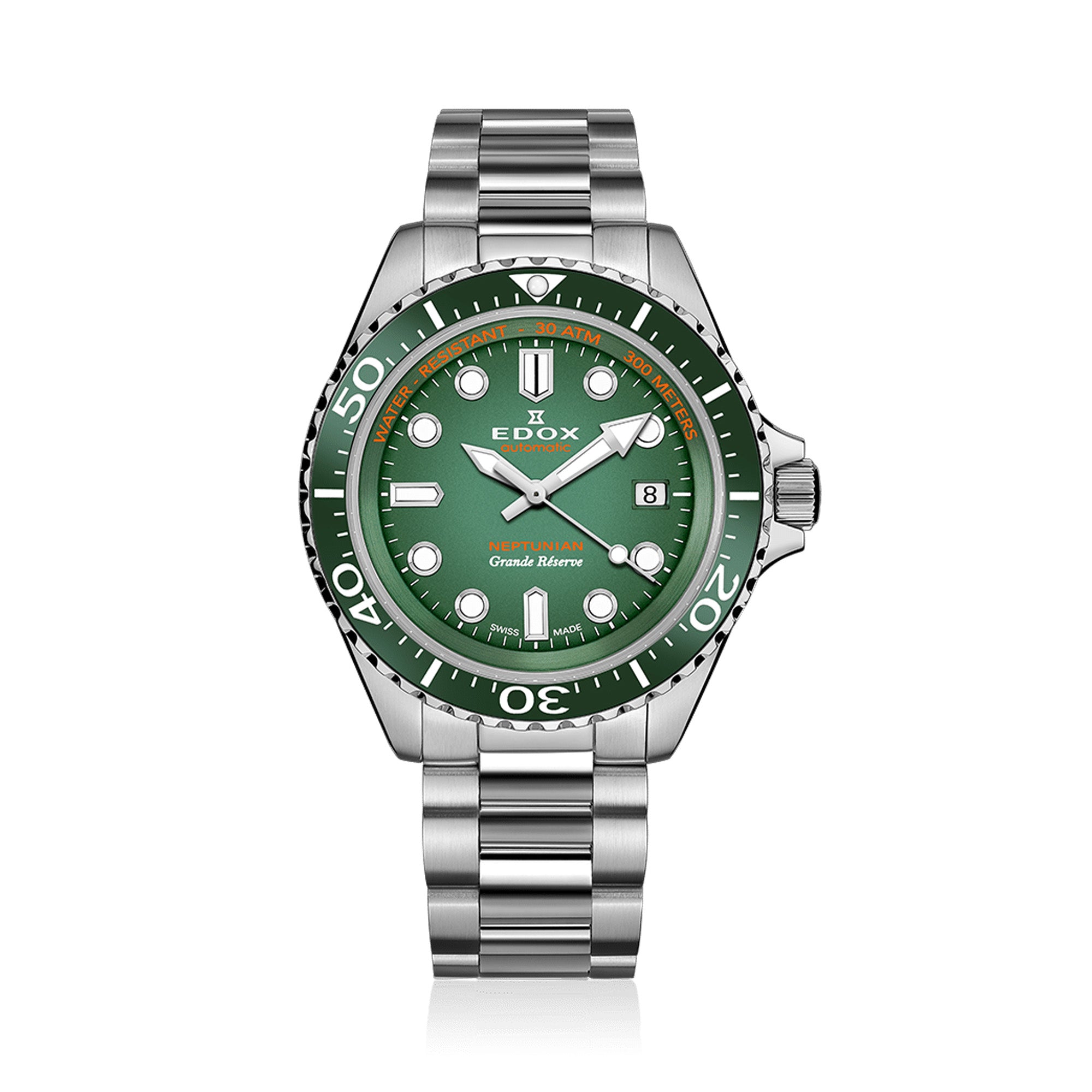 Edox Neptunian Automatic Men's 42mm Watch 808013VMVDN