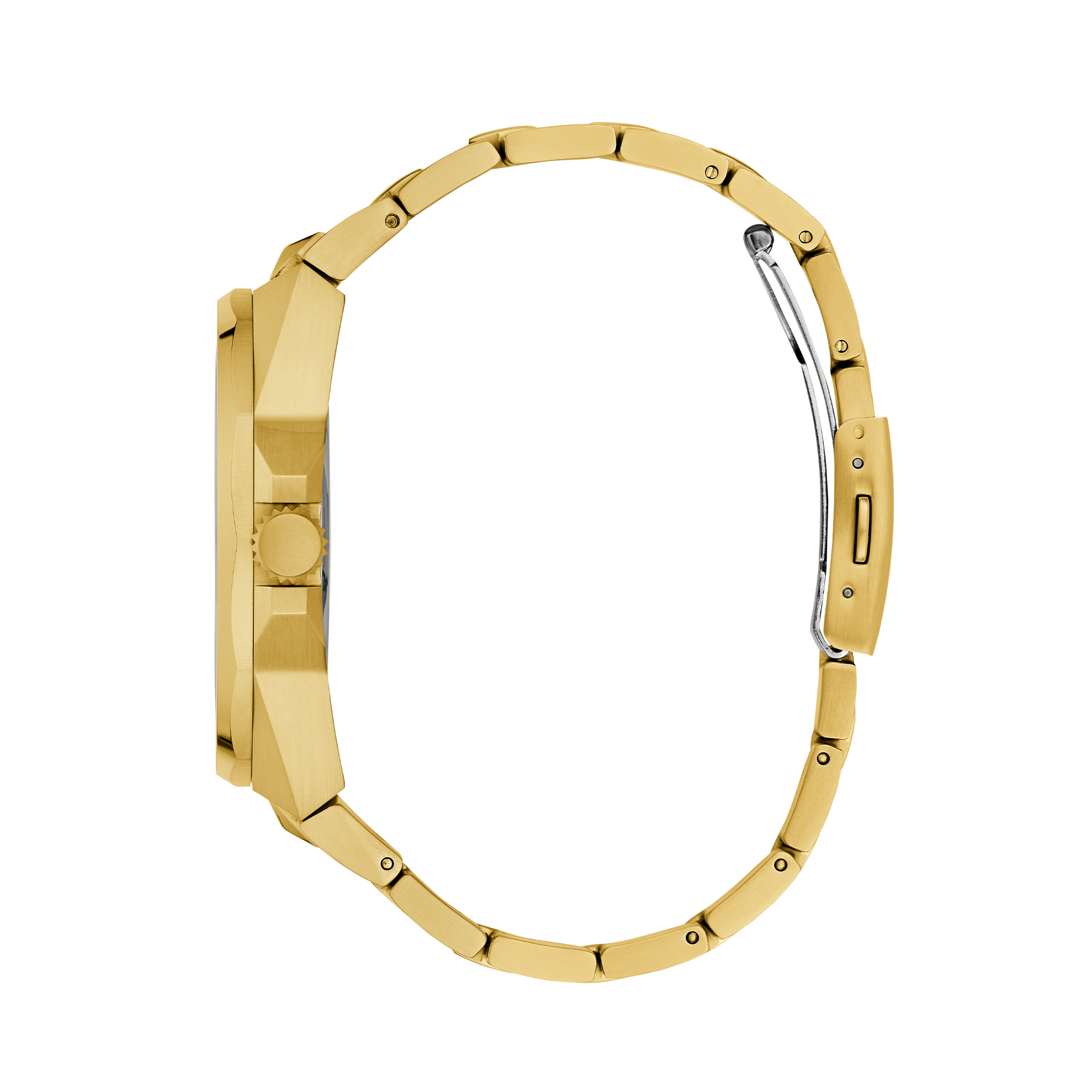 Guess Men's 46mm Gold PVD Quartz Watch GW0798G2