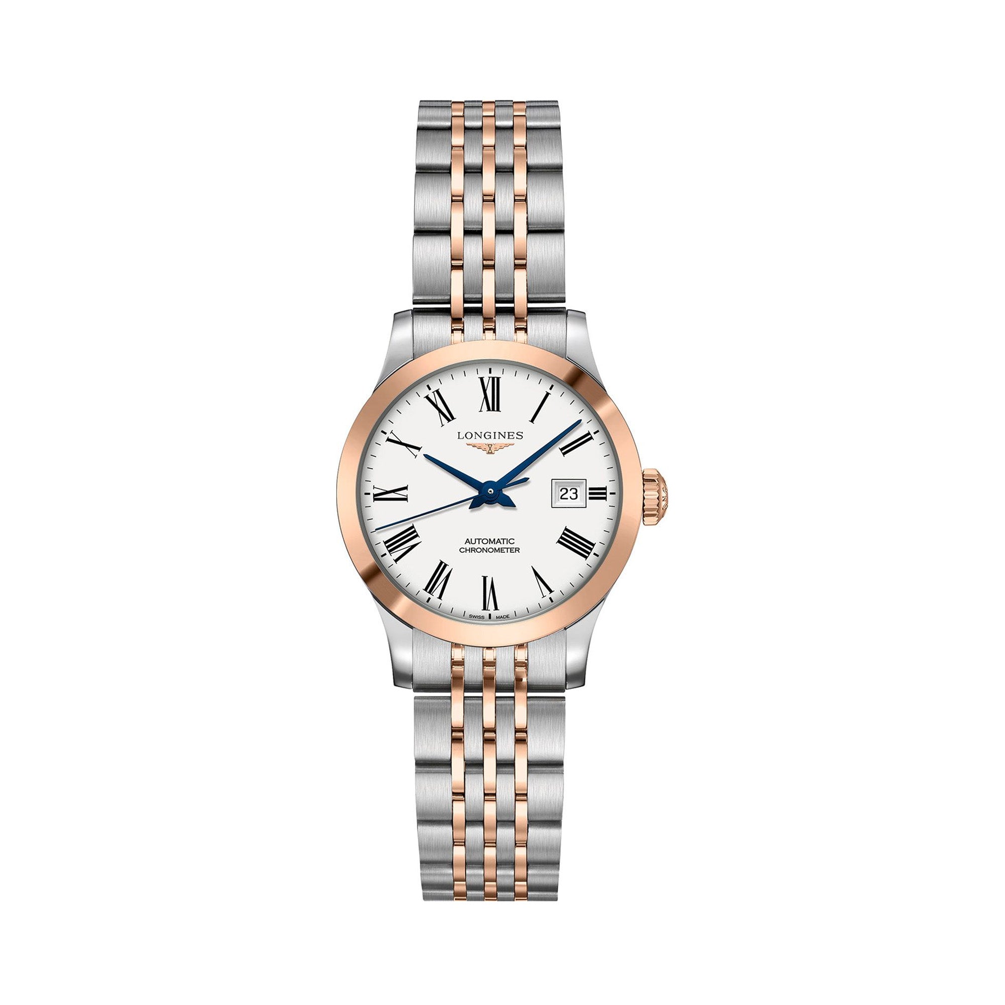Longines Record Automatic Women's 30mm Watch L2.321.5.11.7