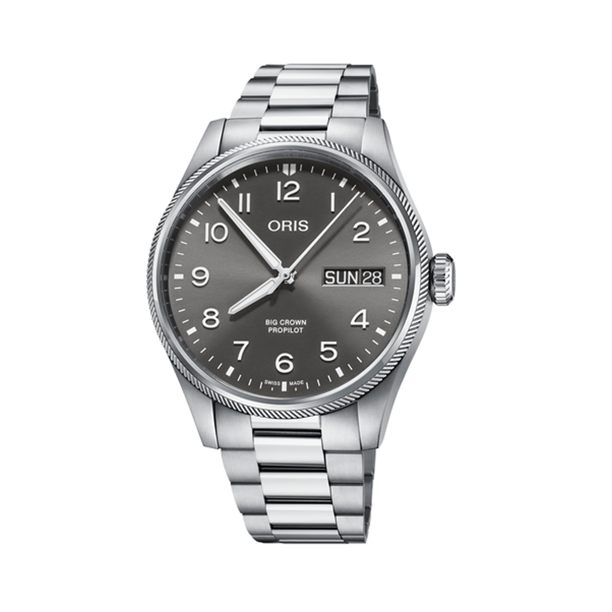 Oris Big Crown ProPilot Men's 44mm Stainless Steel Automatic Watch 752 7760 4063MB