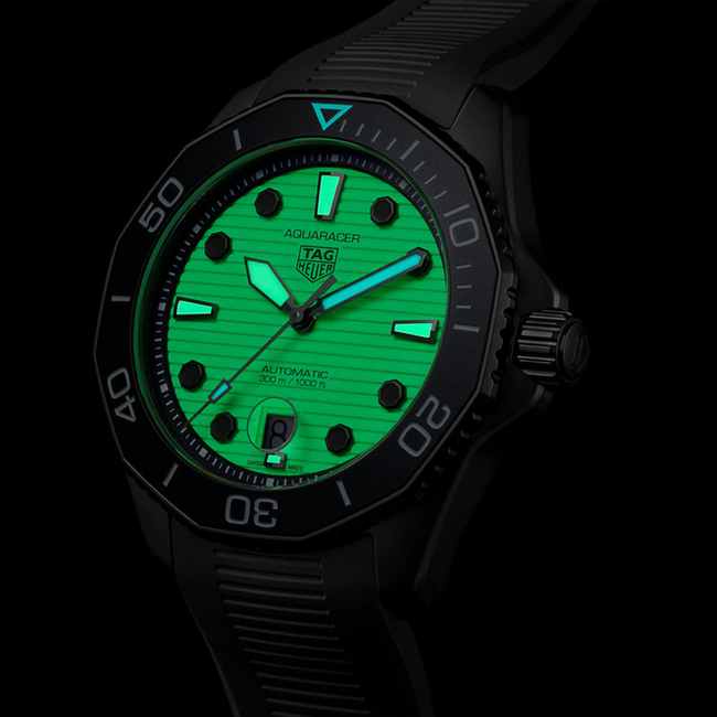 TAG Heuer Aquaracer Men's 43mm Black and Steel Automatic Watch WBP201D.FT6197