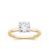 Everlasting 1.25ct TW Round Brilliant Lab-Grown Diamond Solitaire Engagement Ring in 18ct Yellow and White Gold