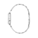 Guess Women's 28mm Silver Audrey Glitz Hexagonal Quartz Watch GW0680L1