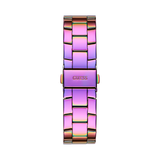 Guess Men's 40mm Purple PVD Quartz Watch GW0771L4