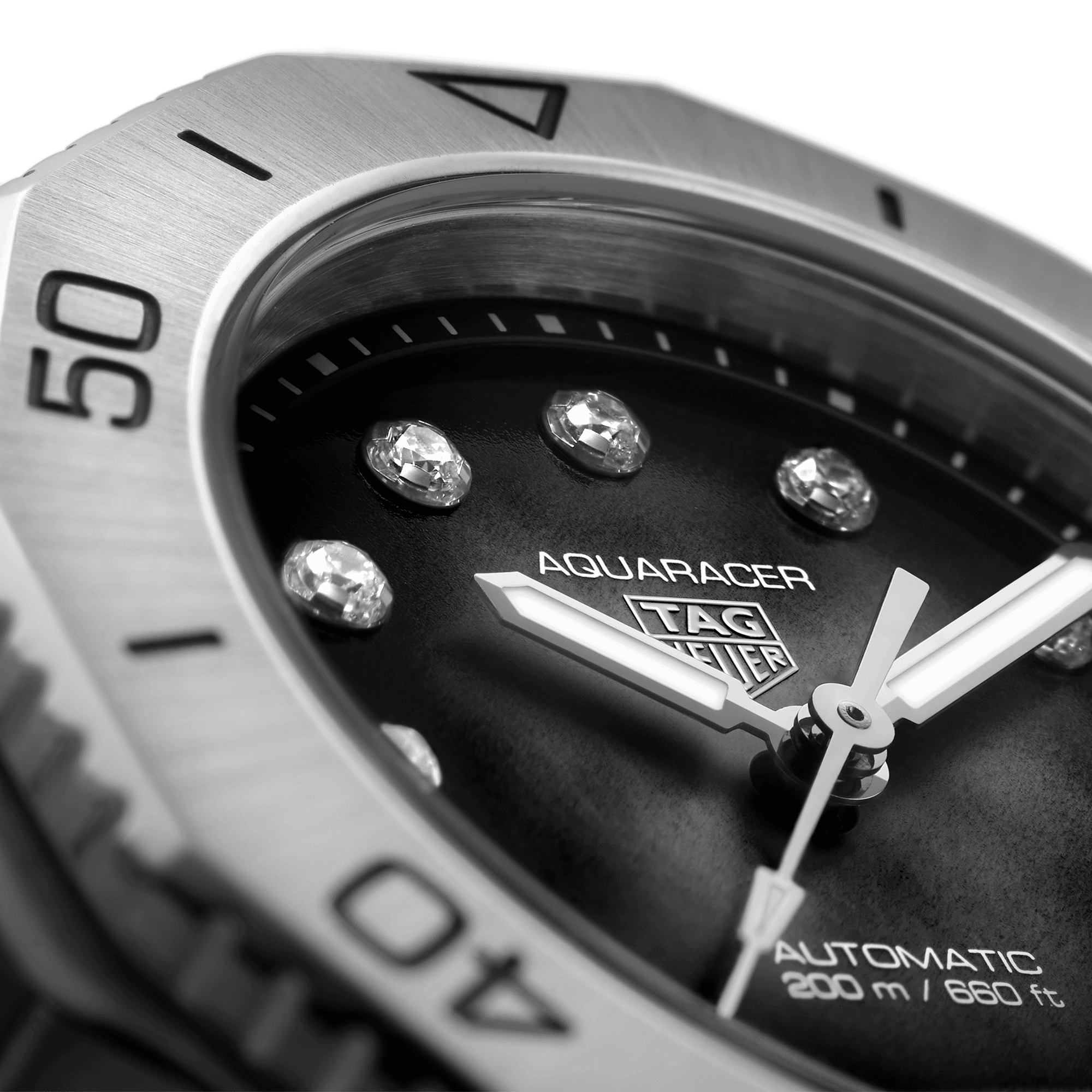 TAG HEUER AQUARACER WOMEN'S 30MM STAINLESS STEEL AUTOMATIC WATCHWBP2410.BA0622