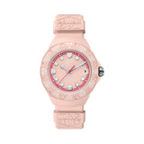 TAG Heuer Formula 1 Solargraph limited edition watch with pink dial, matching pink rubber strap, and 38mm pink TH-Polylight case in a bold retro-inspired sports design.
