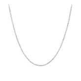 Wheat Chain in 18ct White Gold