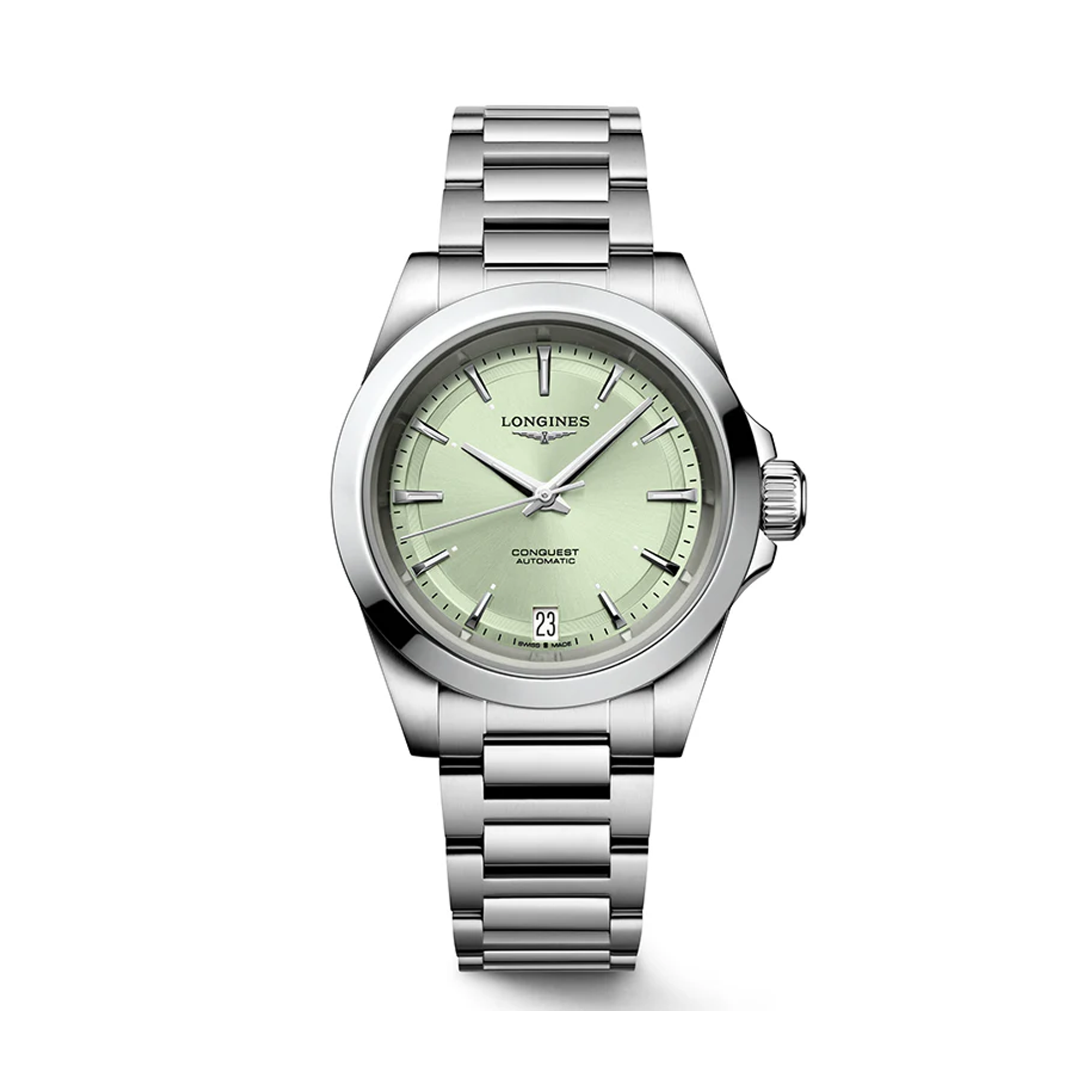 Longines Conquest Women's 34mm Stainless Steel Automatic Watch L3.430.4.02.6