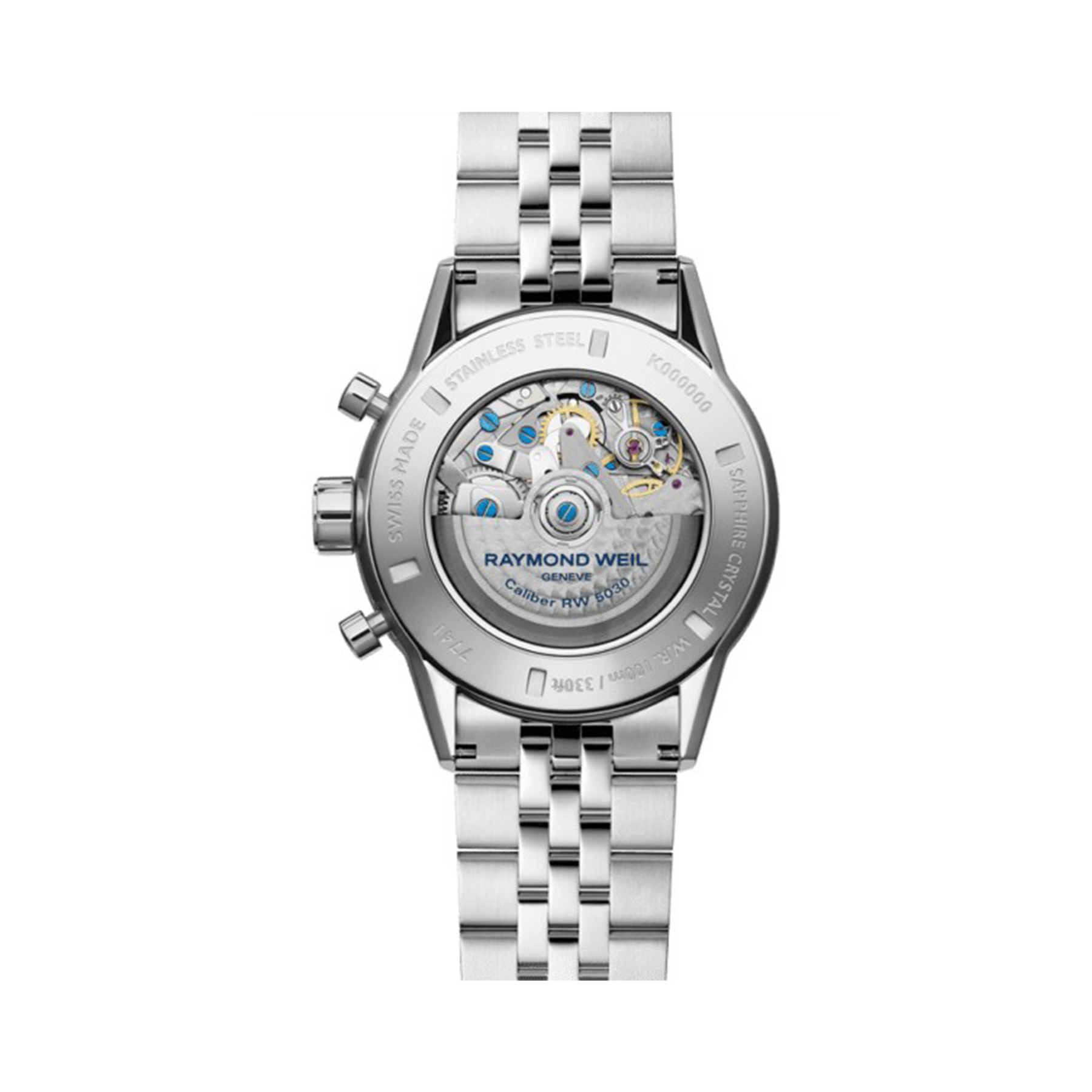Raymond Weil Freelancer Men’s 43.50mm Automatic Chronograph Watch 7741-ST3-50021