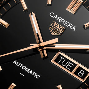 TAG HEUER CARRERA DAY-DATE AUTOMATIC MEN'S 41MM WATCH WDA2111.BD0001