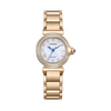 Citizen Eco Drive Women's 26mm Rose PVD Solar Watch EM1123-89D