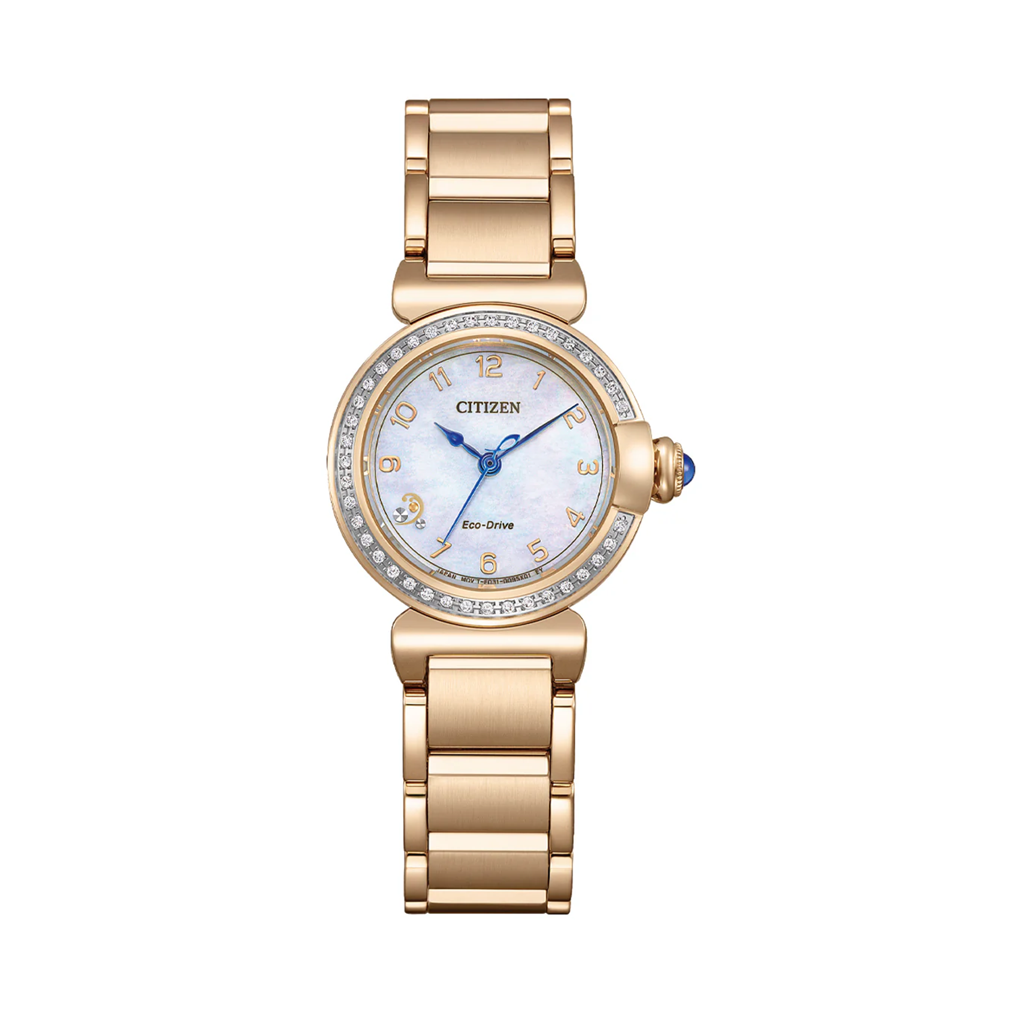 Citizen Eco Drive Women's 26mm Rose PVD Solar Watch EM1123-89D