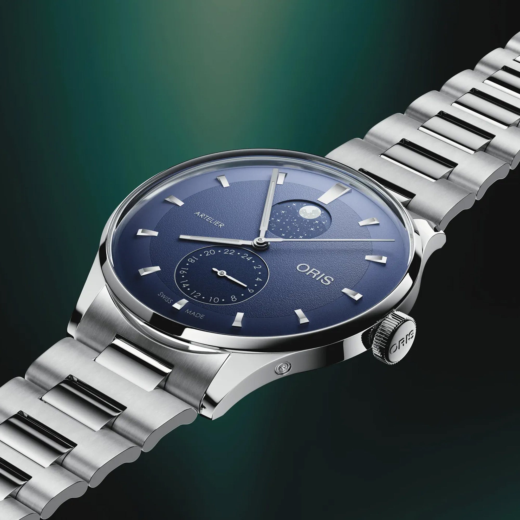 Oris Artelier Complication 39.50mm Watch 782 7811 4055BL