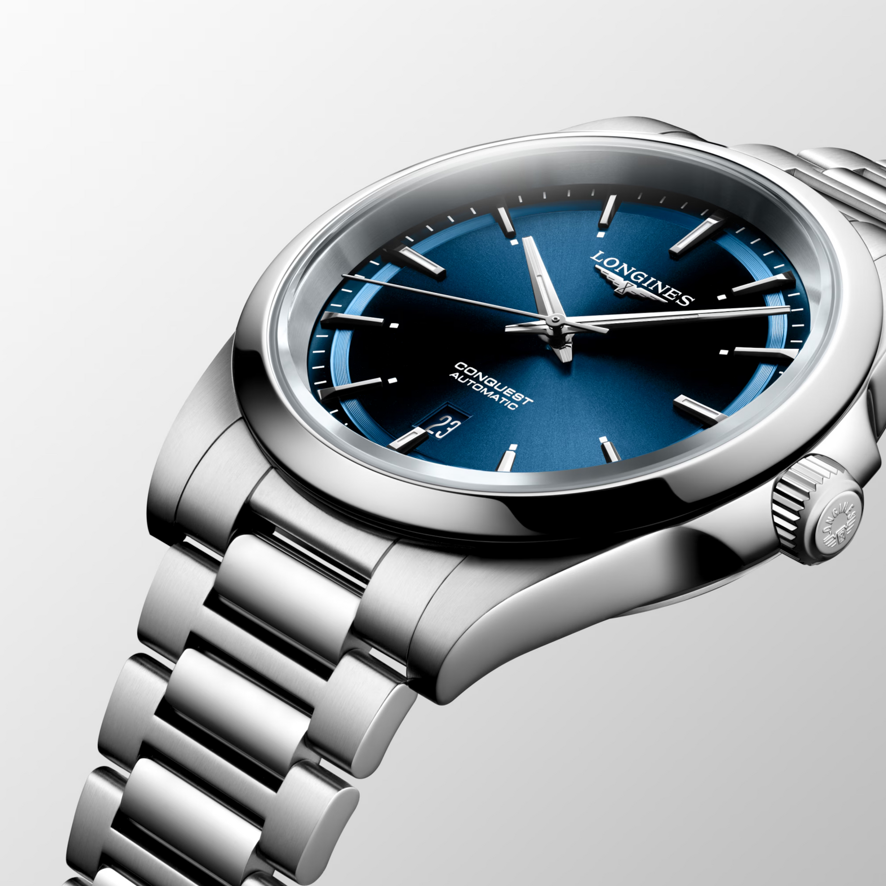 Longines conquest 41mm automatic watch discount