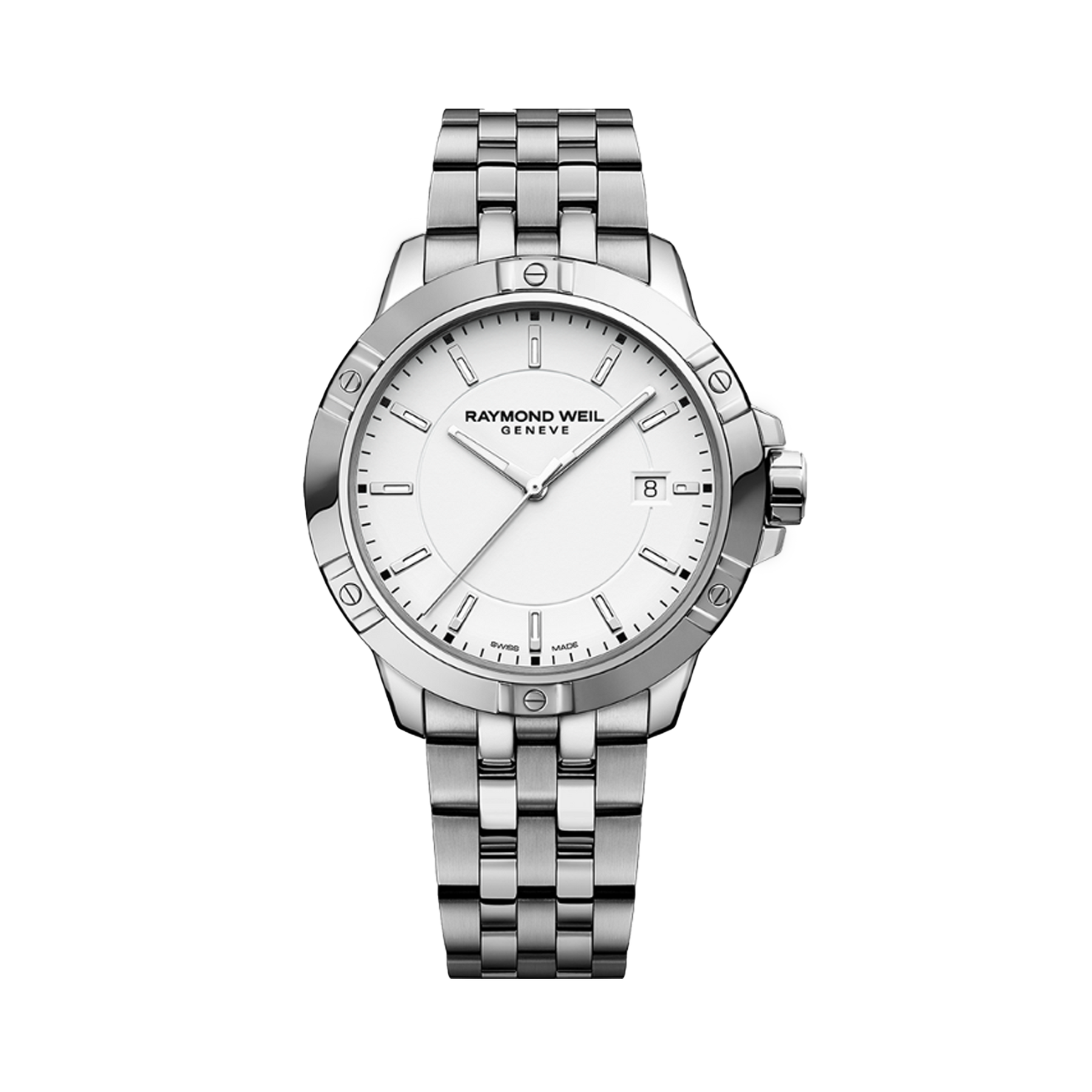 Raymond Weil Tango Men s 41mm White Quartz Watch 8160 ST 30041