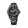 Seiko Prospex Men's 41mm Black and Steel Solar Watch SNE599P