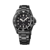 Seiko Prospex Men's 41mm Black and Steel Solar Watch SNE599P