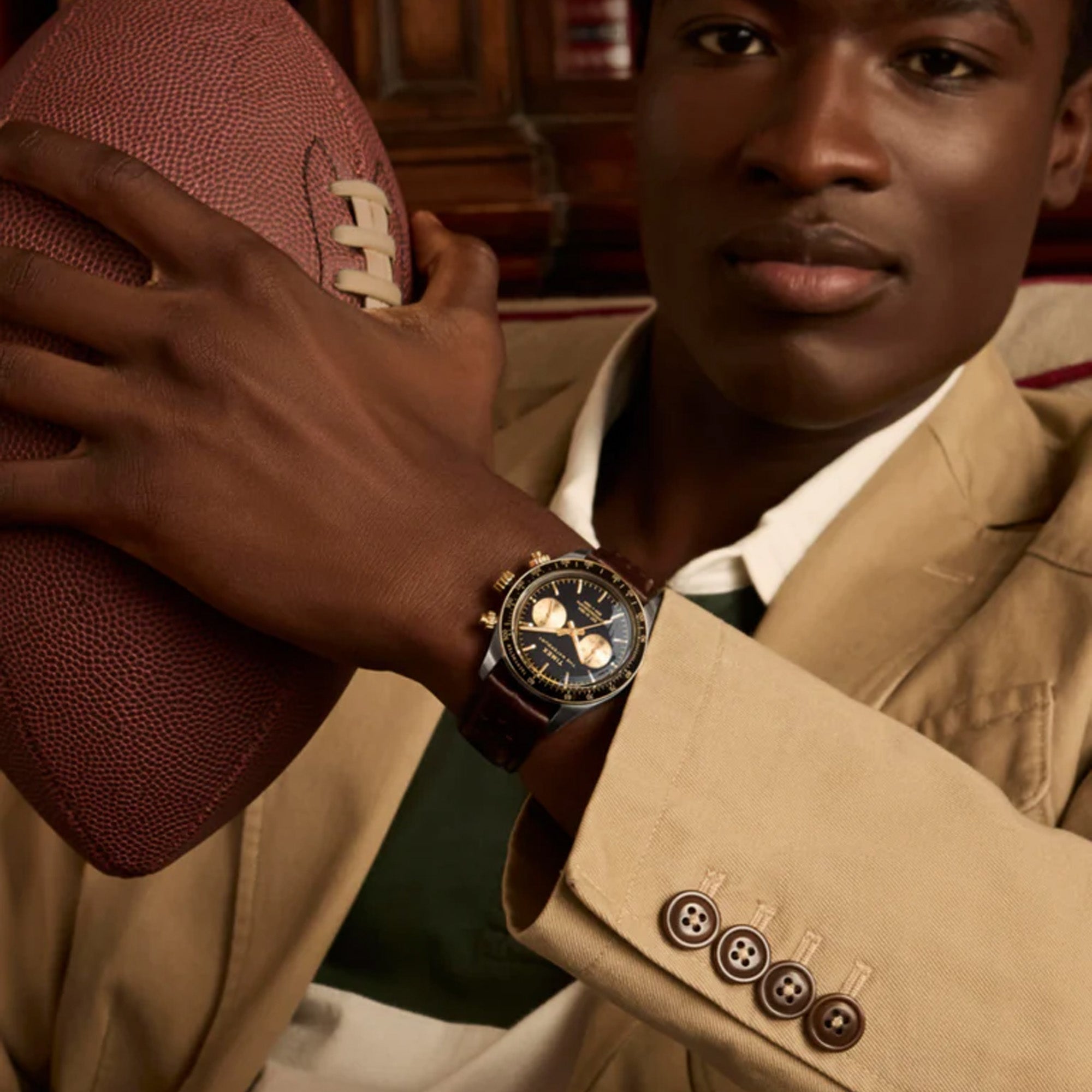 Timex Waterbury Heritage Quartz Chronograph Men's 39mm Watch TW2Y24100