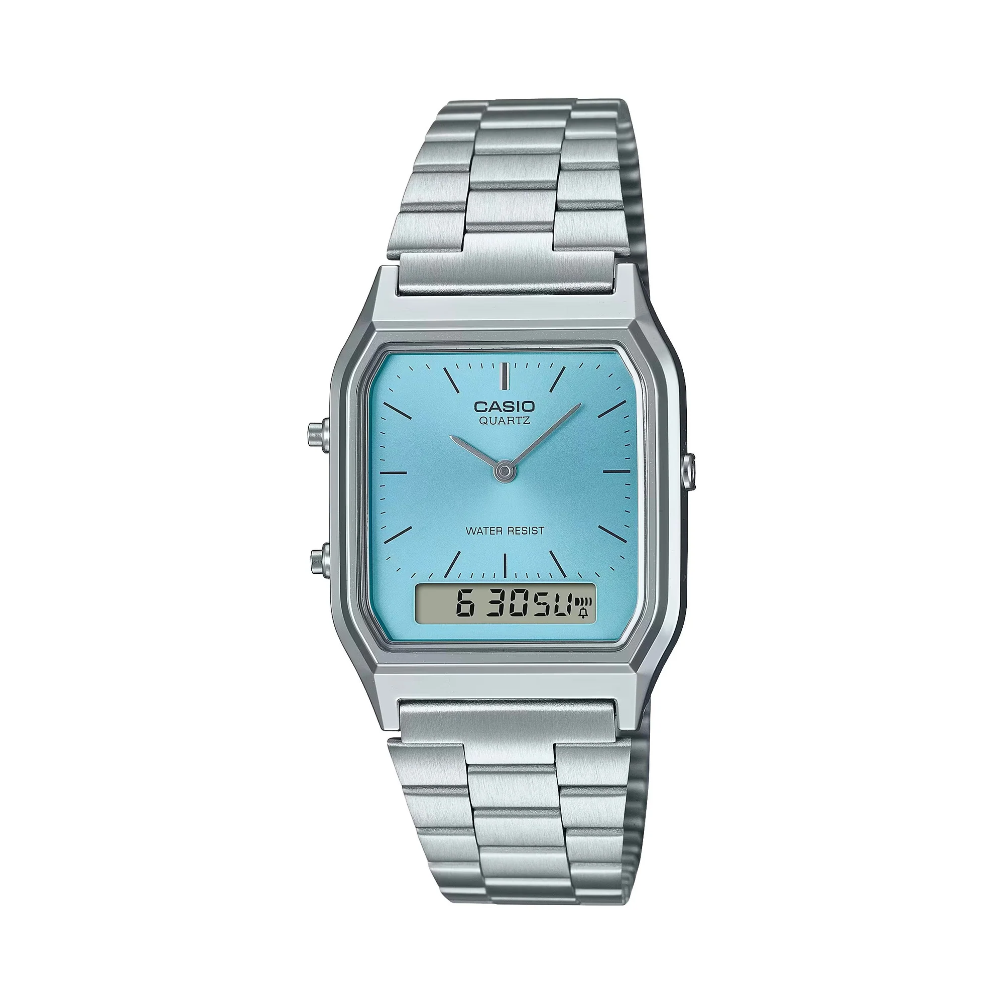 Casio Vintage Stainless Steel Quartz Watch AQ230A-2A1