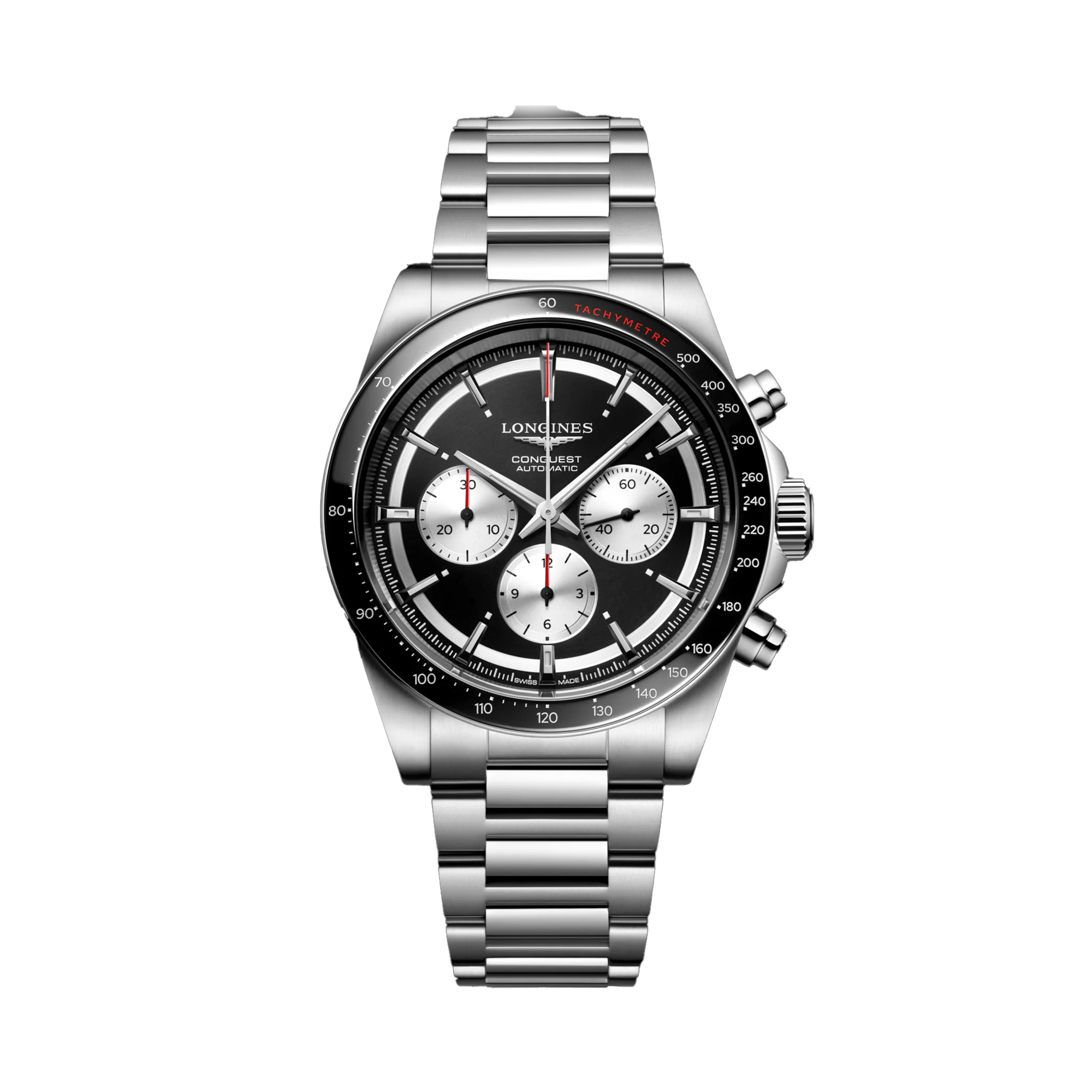 Longines Conquest Men's 42mm Automatic Chronograph Watch L3.835.4.52.6