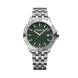 Raymond Weil Tango Men's 41mm Green Quartz Watch 8160-ST-52041