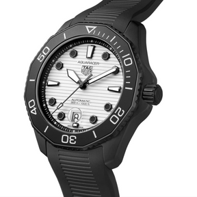 TAG Heuer Aquaracer Men's 43mm Black and Steel Automatic Watch WBP201D.FT6197
