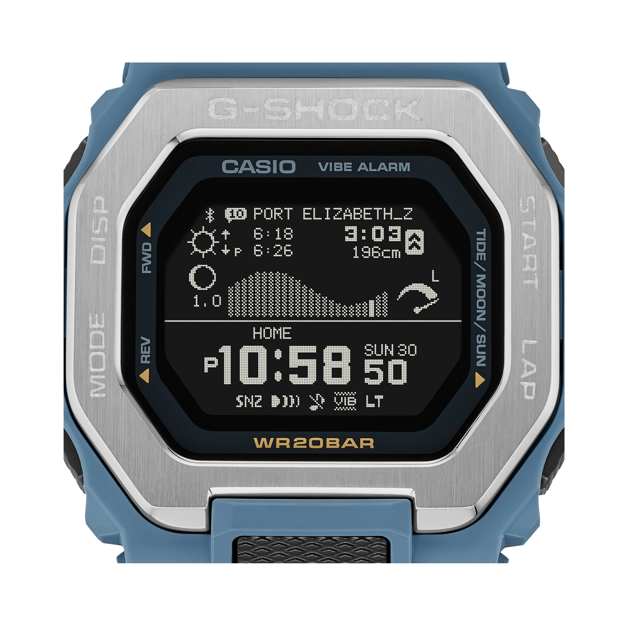 Casio G-SHOCK G-LIDE Men's 46mm Digital Watch GBX100-2AD